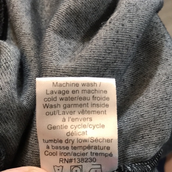 Pam & Gela Gray Velour Flare Leg Pull-On Track Pants size L - Picture 6 of 9